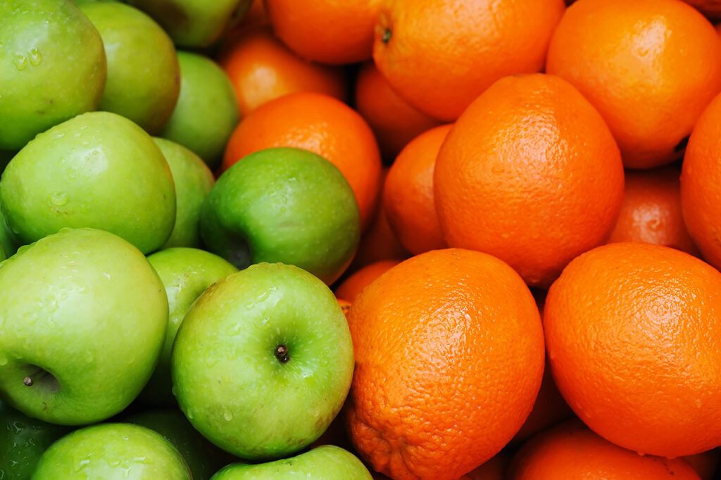 Ces 10 aliments qui vous aident à maigrir en mangeant Nutrition et Régimes, Perte de poids pomme orange